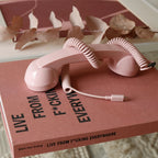 Native Union Pop Phone Retro Telefon Ahizesi - USB-C Destekli, Mikrofonlu ve Hoparlörlü (iPhone, iPad, Samsung S25, Laptop Uyumlu)