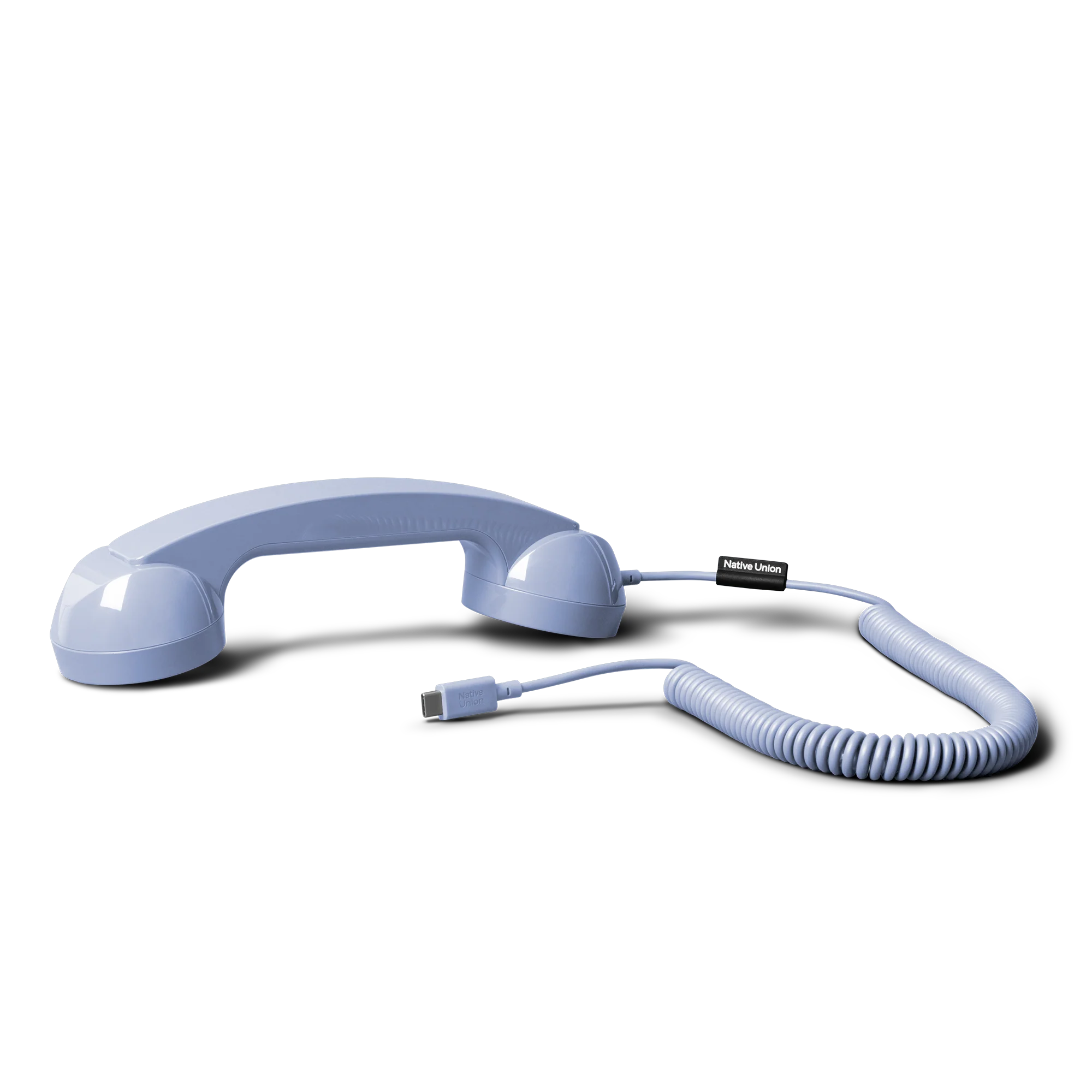 Native Union Pop Phone Retro Telefon Ahizesi - USB-C Destekli, Mikrofonlu ve Hoparlörlü (iPhone, iPad, Samsung S25, Laptop Uyumlu)