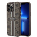 __vg|Kahverengi|0|3666339119805-01|Apple iPhone 14 Pro Max Kılıf Guess Orjinal Lisanslı MagSafe Şarj Özellikli 4G Şerit Tasarımlı Printed Kapak