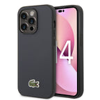 __vg|Lacivert|0|3666339127541-01|Apple iPhone 14 Pro Max Kılıf Lacoste Orjinal Lisanslı PU Pike Desenli Arka Yüzey İkonik Timsah Dokuma Logolu Kapak