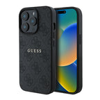__vg|Siyah|0|3666339317942-01|Apple iPhone 14 Pro Max Kılıf Guess Orjinal Lisanslı MagSafe Şarj Özellikli 4G Desen Yazı Logolu Kapak