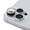 __vg|Gümüş|0|3666339343071-01|Apple iPhone 17 Pro Max Guess Orjinal Lisanslı Rhinestone Taşlı Lens Koruyucu