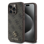 __vg|Kahverengi|0|3666339349622-01|Apple iPhone 14 Pro Max Kılıf Guess Orjinal Lisanslı MagSafe Şarj Özellikli Small 4G Classic Kapak
