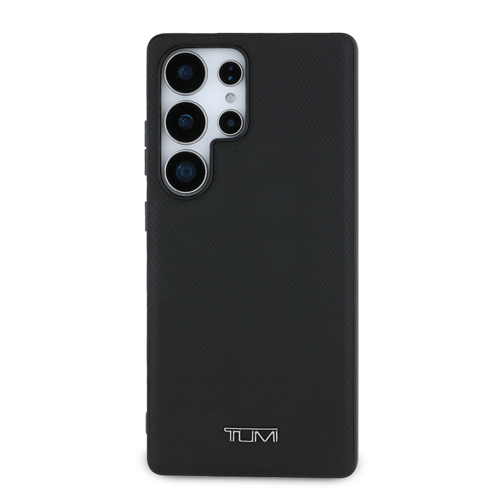 __vg|Siyah|0|3666339422431-01|Galaxy S25 Ultra Kılıf TUMI MagSafe Şarj Özellikli Deri Noktalı Dizayn Kapak