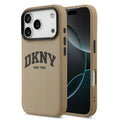 __vg|Bej|0|3666339501280-01|Apple iPhone 17 Pro Max Kılıf DKNY Orjinal Lisanslı MagSafe Şarj Özellikli PU Deri Kabartmalı Kapak