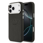 __vg|Siyah|0|3666339501396-01|Apple iPhone 17 Pro Max Kılıf DKNY Orjinal Lisanslı MagSafe Şarj Özellikli PU Deri Kabartmalı Kapak