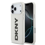 __vg|Beyaz|0|3666339501617-01|Apple iPhone 17 Pro Max Kılıf DKNY Orjinal Lisanslı MagSafe Şarj Özellikli PU Büyük Dikey Logolu Kapak
