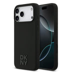 __vg|Siyah|0|3666339502935-01|Apple iPhone 17 Pro Max Kılıf DKNY Orjinal Lisanslı MagSafe Şarj Özellikli Metal Logolu Silikon Kapak
