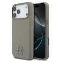 __vg|Bej|0|3666339503048-01|Apple iPhone 17 Pro Max Kılıf DKNY Orjinal Lisanslı MagSafe Şarj Özellikli Metal Logolu Silikon Kapak