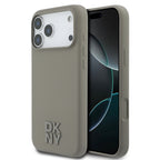 __vg|Bej|0|3666339503048-01|Apple iPhone 17 Pro Max Kılıf DKNY Orjinal Lisanslı MagSafe Şarj Özellikli Metal Logolu Silikon Kapak