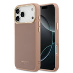 __vg|Pembe|0|3666339510466-01|Apple iPhone 17 Pro Max Kılıf Lacoste Orjinal Lisanslı MagSafe Şarj Özellikli Champs Elysees PU Deri Tasarımlı Kapak