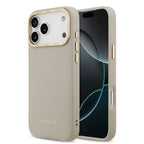 __vg|Gri|0|3666339510589-01|Apple iPhone 17 Pro Max Kılıf Lacoste Orjinal Lisanslı MagSafe Şarj Özellikli Champs Elysees PU Deri Tasarımlı Kapak