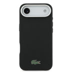 __vg|Siyah|2|3666339511401-03|Apple iPhone 17 Air Kılıf Lacoste Orjinal Lisanslı MagSafe Şarj Özellikli PVC Pike Desenli Arka Yüzey İkonik Timsah Dokuma Logolu Kapak