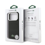 __vg|Siyah|7|3666339511425-08|Apple iPhone 17 Pro Max Kılıf Lacoste Orjinal Lisanslı MagSafe Şarj Özellikli PVC Pike Desenli Arka Yüzey İkonik Timsah Dokuma Logolu Kapak