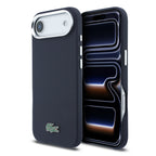 __vg|Lacivert|0|3666339511647-01|Apple iPhone 17 Air Kılıf Lacoste Orjinal Lisanslı MagSafe Şarj Özellikli PVC Pike Desenli Arka Yüzey İkonik Timsah Dokuma Logolu Kapak