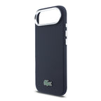 __vg|Lacivert|5|3666339511647-06|Apple iPhone 17 Air Kılıf Lacoste Orjinal Lisanslı MagSafe Şarj Özellikli PVC Pike Desenli Arka Yüzey İkonik Timsah Dokuma Logolu Kapak