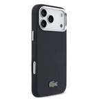 __vg|Lacivert|3|3666339511661-04|Apple iPhone 17 Pro Max Kılıf Lacoste Orjinal Lisanslı MagSafe Şarj Özellikli PVC Pike Desenli Arka Yüzey İkonik Timsah Dokuma Logolu Kapak
