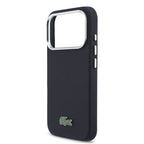 __vg|Lacivert|5|3666339511661-06|Apple iPhone 17 Pro Max Kılıf Lacoste Orjinal Lisanslı MagSafe Şarj Özellikli PVC Pike Desenli Arka Yüzey İkonik Timsah Dokuma Logolu Kapak