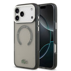 __vg|Gri|0|3666339512262-01|Apple iPhone 17 Pro Max Kılıf Lacoste Orjinal Lisanslı MagSafe Şarj Özellikli İkonik Timsah Logolu Buzlu Kapak