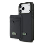 __vg|Lacivert|0|3666339514242-01|Apple iPhone 17 Pro Max Kılıf Lacoste Orjinal Lisanslı MagSafe Şarj Özellikli PU Pike Desenli Metal Logolu Kartlıklı Kapak