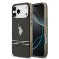 __vg|Siyah|0|3666339543914-01|Apple iPhone 17 Pro Max Kılıf U.S. Polo Assn. Orjinal Lisanslı MagSafe Şarj Özellikli IML Double Horse Stripe Logolu Kapak