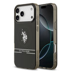 __vg|Siyah|0|3666339543914-01|Apple iPhone 17 Pro Max Kılıf U.S. Polo Assn. Orjinal Lisanslı MagSafe Şarj Özellikli IML Double Horse Stripe Logolu Kapak