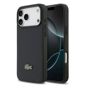 __vg|Lacivert|0|3666339578497-01|Apple iPhone 17 Pro Max Kılıf Lacoste Orjinal Lisanslı MagSafe Şarj Özellikli PU Pike Desenli Metal Logolu Kapak