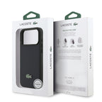 __vg|Lacivert|7|3666339578497-08|Apple iPhone 17 Pro Max Kılıf Lacoste Orjinal Lisanslı MagSafe Şarj Özellikli PU Pike Desenli Metal Logolu Kapak