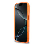__vg|Turuncu|4|3666339590390-05|Apple iPhone 17 Pro Max Kılıf Guess Orjinal Lisanslı Yazı ve 4G Büyük Metal Logolu Silikon Kapak
