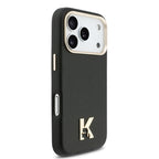 __vg|Siyah|3|3666339596620-04|Apple iPhone 17 Pro Max Kılıf Karl Lagerfeld Orjinal Lisanslı MagSafe Şarj Özellikli Gold Kamera Çerçeveli KHEAD Metal Logolu PU Deri Kapak