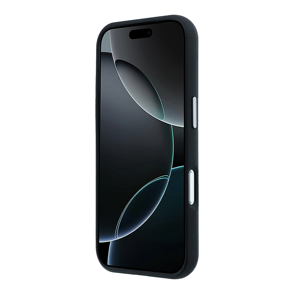 __vg|Siyah|4|3666339617714-05|Apple iPhone 17 Pro Max Kılıf Mercedes Benz Orjinal Lisanslı MagSafe Şarj Özellikli Metal Yıldız Logolu Çizgili Deri Kapak