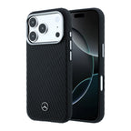 __vg|Siyah|0|3666339617936-01|Apple iPhone 17 Pro Max Kılıf Mercedes Benz Orjinal Lisanslı MagSafe Şarj Özellikli 3D Metal Logolu Wrap Wood Deri Kapak