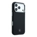 __vg|Siyah|3|3666339617936-04|Apple iPhone 17 Pro Max Kılıf Mercedes Benz Orjinal Lisanslı MagSafe Şarj Özellikli 3D Metal Logolu Wrap Wood Deri Kapak