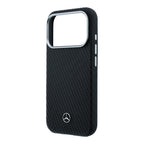 __vg|Siyah|5|3666339617936-06|Apple iPhone 17 Pro Max Kılıf Mercedes Benz Orjinal Lisanslı MagSafe Şarj Özellikli 3D Metal Logolu Wrap Wood Deri Kapak