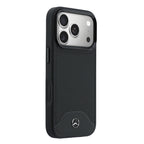 __vg|Siyah|3|3666339618636-04|Apple iPhone 17 Pro Max Kılıf Mercedes Benz Orjinal Lisanslı MagSafe Şarj Özellikli 3D Metal Logolu Wood Deri Dokumalı Kapak