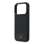 __vg|Siyah|5|3666339618636-06|Apple iPhone 17 Pro Max Kılıf Mercedes Benz Orjinal Lisanslı MagSafe Şarj Özellikli 3D Metal Logolu Wood Deri Dokumalı Kapak