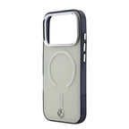 __vg|Bej|5|3666339619510-06|Apple iPhone 17 Pro Max Kılıf Mercedes Benz Orjinal Lisanslı MagSafe Şarj Özellikli Saydam Yüzey İkonik 3D Metal Logolu Kapak