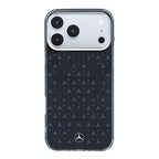 __vg|Siyah|2|3666339619732-03|Apple iPhone 17 Pro Max Kılıf Mercedes Benz Orjinal Lisanslı MagSafe Şarj Özellikli Çift Katmanlı Yıldız Desenli Dizayn Kapak