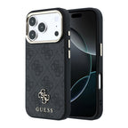 __vg|Siyah|0|3666339630799-01|Apple iPhone 17 Pro Max Kılıf Guess Orjinal Lisanslı MagSafe Şarj Özellikli Small 4G Classic Logolu Kapak