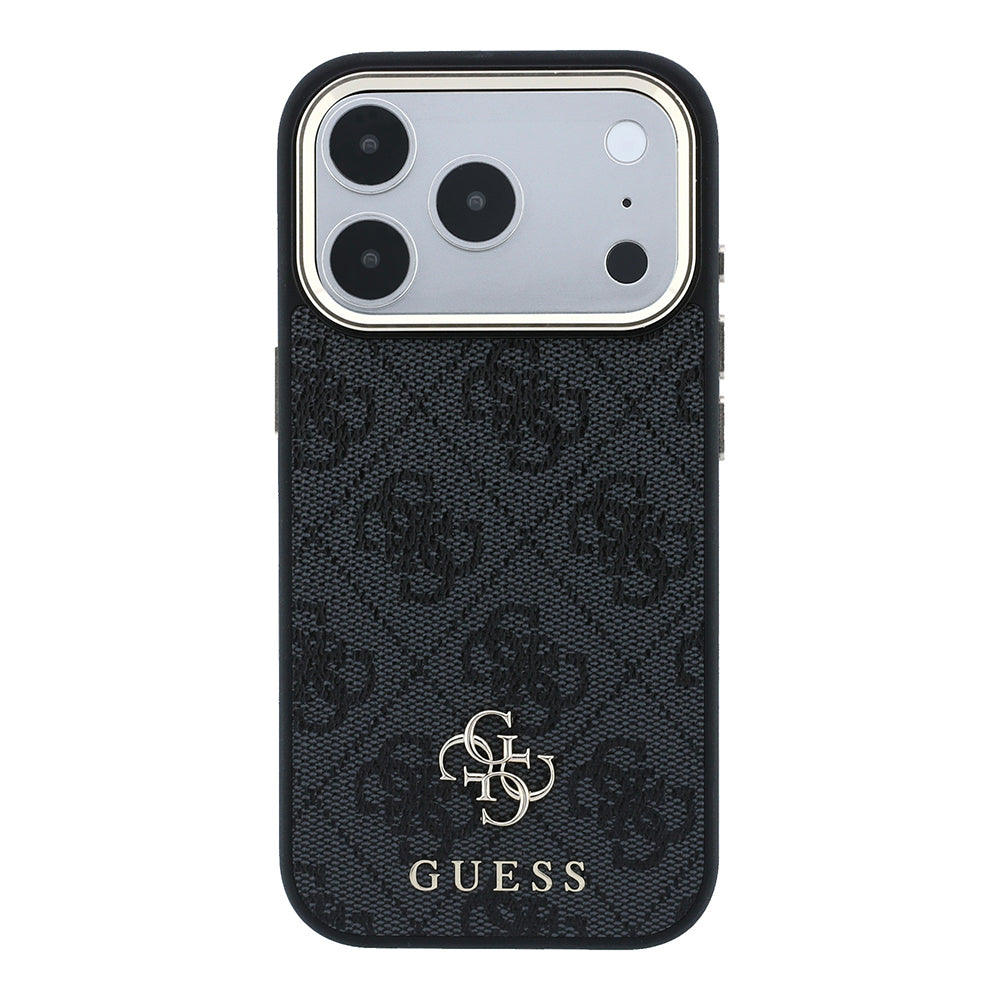 __vg|Siyah|2|3666339630799-03|Apple iPhone 17 Pro Max Kılıf Guess Orjinal Lisanslı MagSafe Şarj Özellikli Small 4G Classic Logolu Kapak