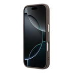 __vg|Kahverengi|4|3666339630812-05|Apple iPhone 17 Pro Max Kılıf Guess Orjinal Lisanslı MagSafe Şarj Özellikli Small 4G Classic Logolu Kapak
