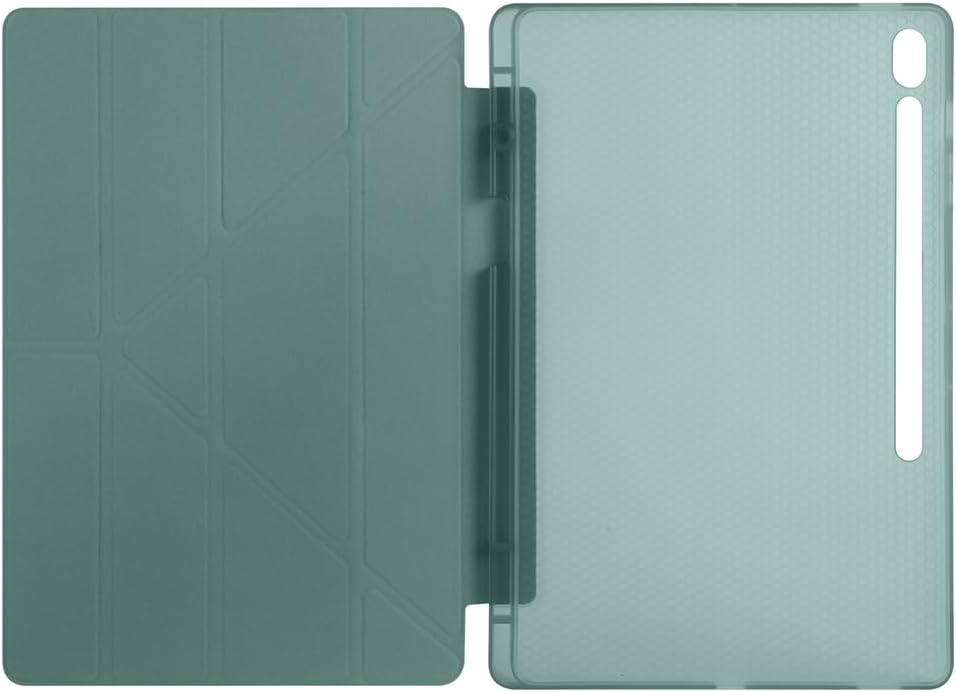 Samsung Galaxy Tab S10 FE Plus 13.1 inç Uyumlu Tablet Kılıfı – Kalem Bölmeli, Standlı, Tri-Folding Akıllı Kapak, Manyetik Otomatik Uyku/Uyanma Özellikli, İnce ve Dayanıklı Koruma (Bordo)