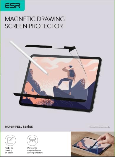 iPad Air 11” için ESR Manyetik Paper-Feel Ekran Koruyucu