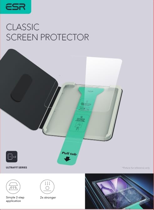 ESR iPad 11/10 Nesil UltraFit 2’li Cam – 9H, Apple Pencil Destekli