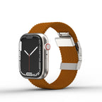 __vg|Kahverengi|0|4892878077194-01|Apple Watch 38mm Amazingthing Titan Weave Örgü Sport Kordon