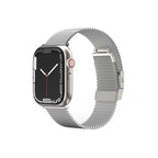 __vg|Gümüş|0|4892878077224-01|Apple Watch 38mm Amazingthing Titan Metal Hasır Kordon