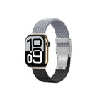 __vg|Siyah-Gri|0|4892878087322-01|Apple Watch 10 46mm Amazingthing Glamour Blend Hasır Kordon