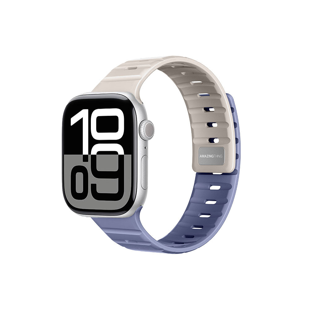 __vg|Starlight|0|4892878087667-01|Apple Watch 10 46mm Amazingthing SilqLock Silikon Kordon Strap Kayış