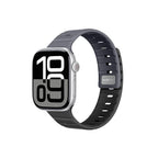 __vg|Gri|0|4892878087681-01|Apple Watch 10 46mm Amazingthing SilqLock Silikon Kordon Strap Kayış