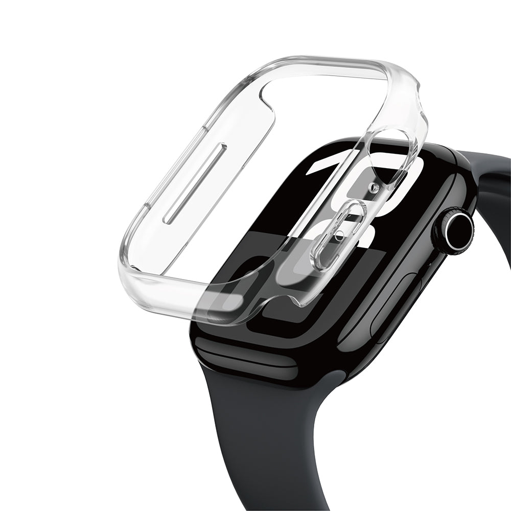 __vg|Şeffaf|0|4892878093415-01|Apple Watch 10 42mm Amazingthing Radix Minimal FrameLite Sert PC Kasa Koruyucu